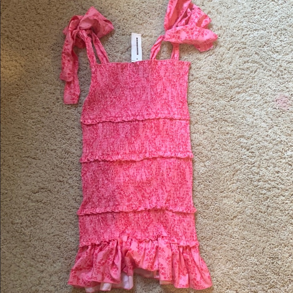 Pink summer dress